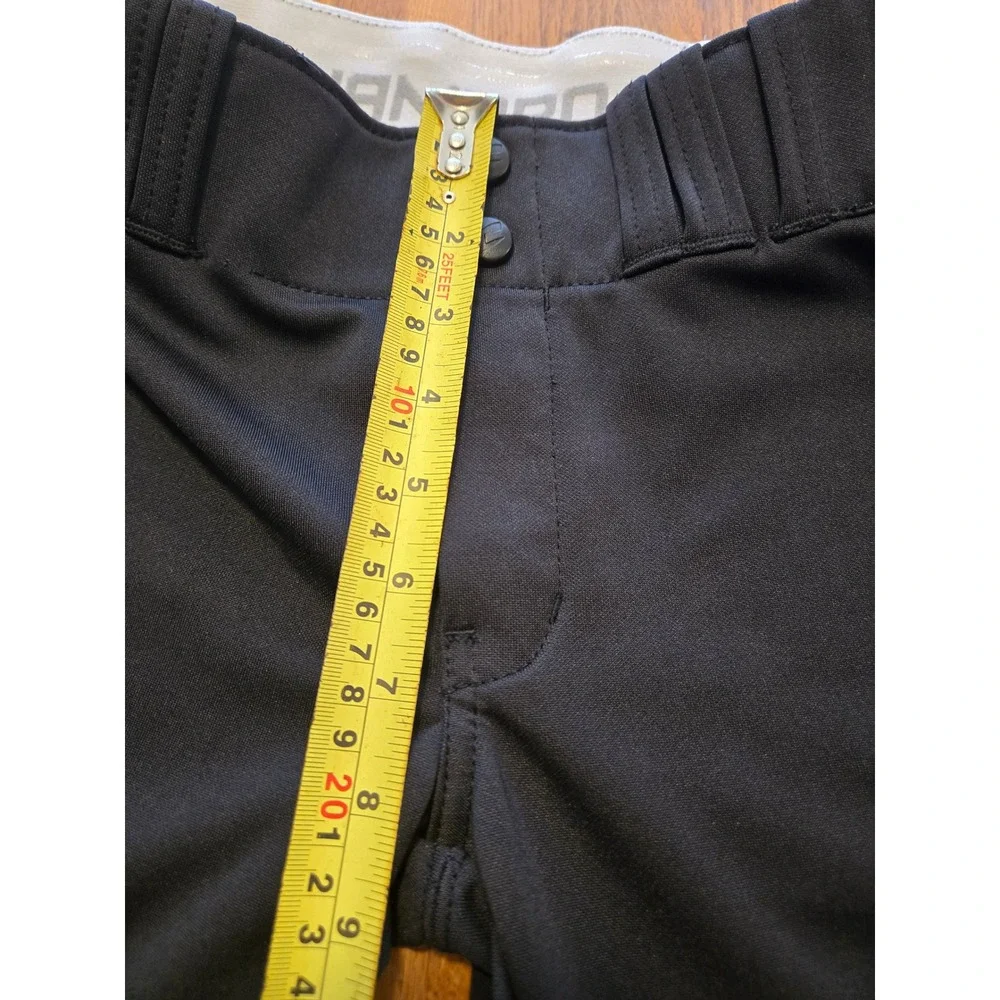 Champro Girls XL Black Fireball Low-Raise Knicker-Style Fastpitch Softball Pants